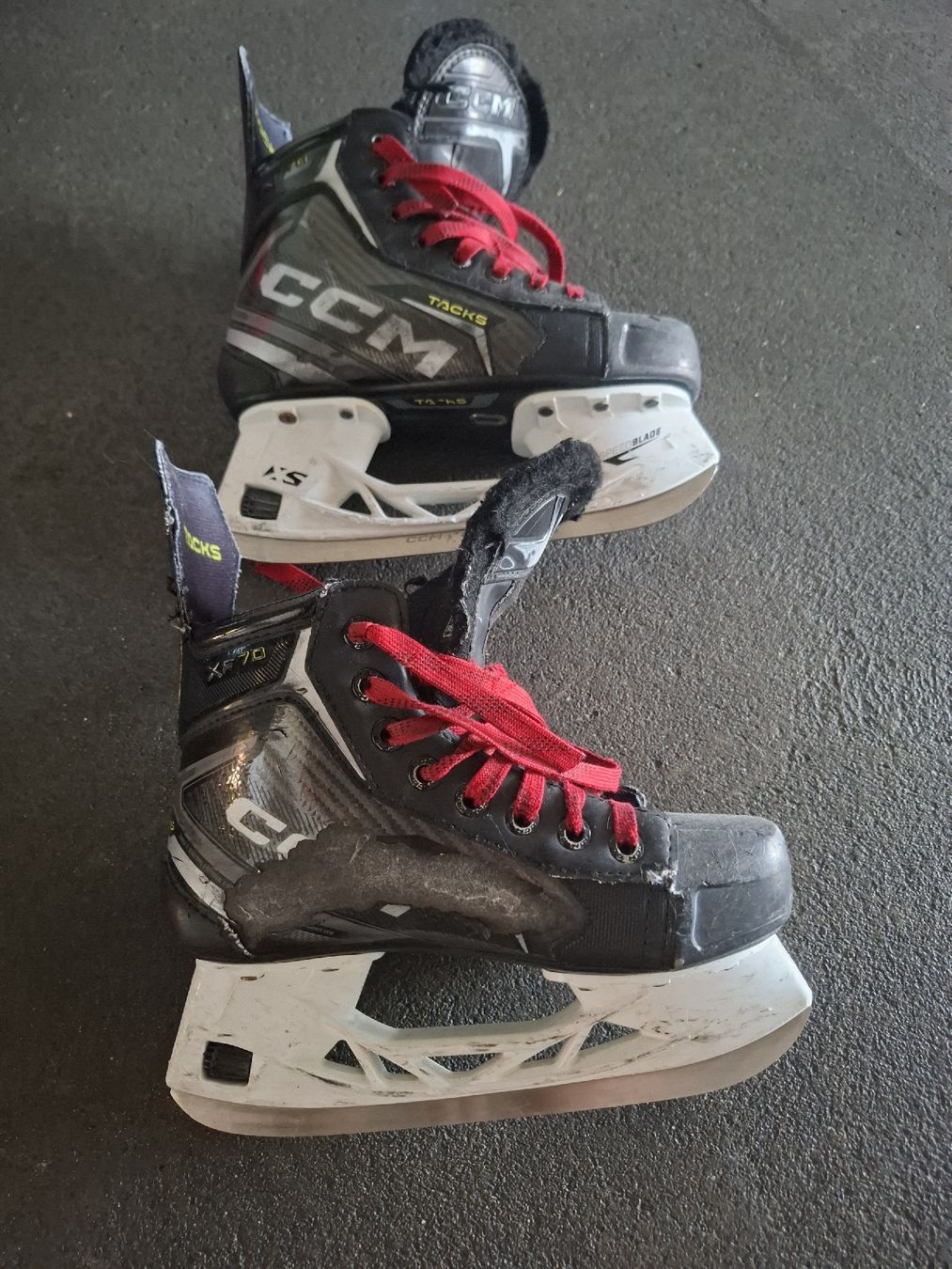Ccm Schlittschuhe: CCM Tacks Eishockey Schlittschuh gebraucht – Gebraucht aus Weinfelden von 7daven 1