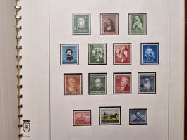 D Vordruck Lindner 1949-75 postfrisch ** üppigst bestückt