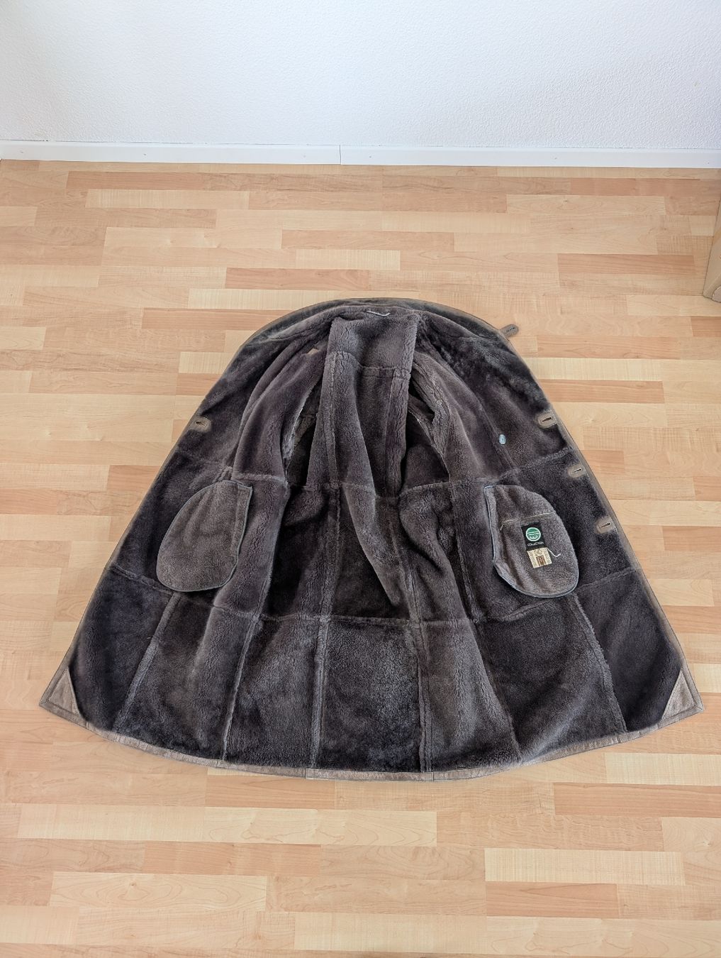 Cappotti: Sehr warmer Herren Wintermantel- Echtes Lammfell – Usato da Niederlenz venduto da Kukuck 3