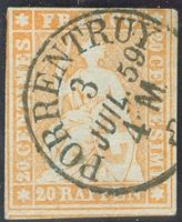 1859 Schweiz Strubel