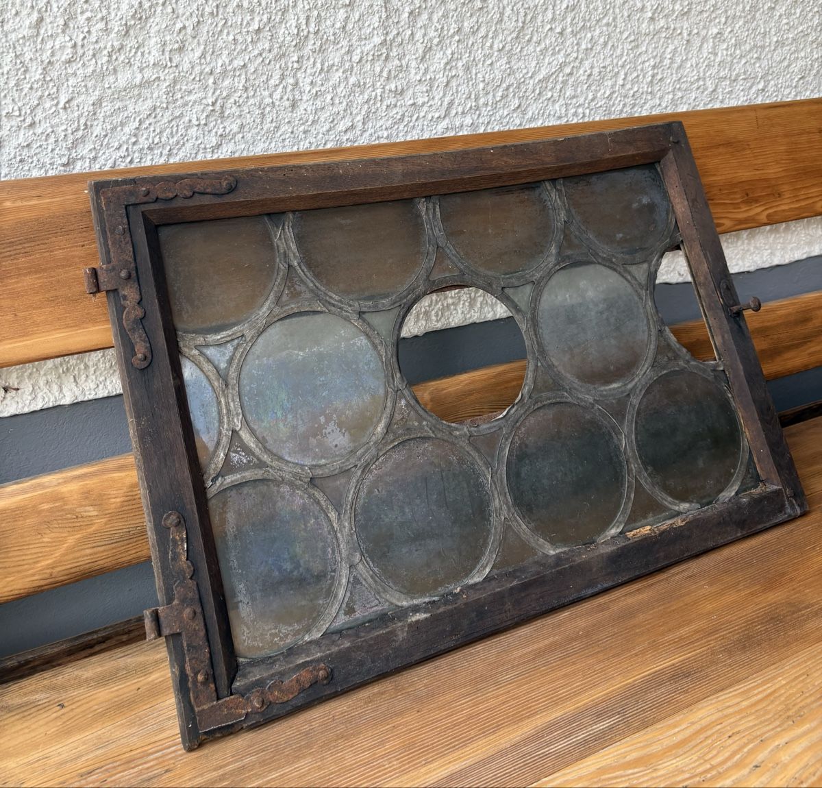 Finestre: Altes Bleiglasfenster 64cm x 44cm – Usato da Egerkingen venduto da yve_vhh2