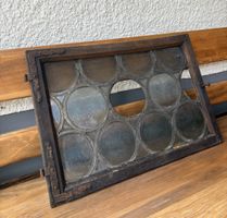 Altes Bleiglasfenster 64cm x 44cm