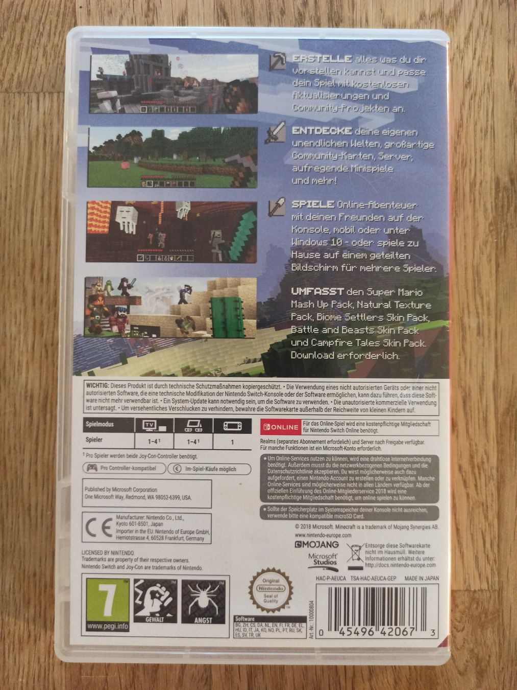Spiele: Minecraft - Nintendo Switch / NSW – Gebraucht aus Oberweningen von mar_87mx 1