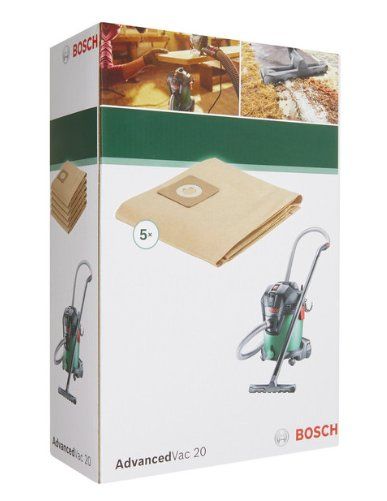 Bosch Aspirapolveri & Accessori: Bosch Papierstaubbeutel AdvancedVac 20 – Nuovo e nell'imballaggio originale da Basel venduto da Meier23