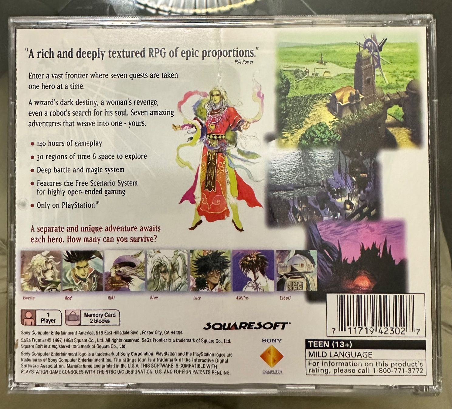 Giochi: Saga Frontier PS1 – Usato da Payerne venduto da gil_92mn 1