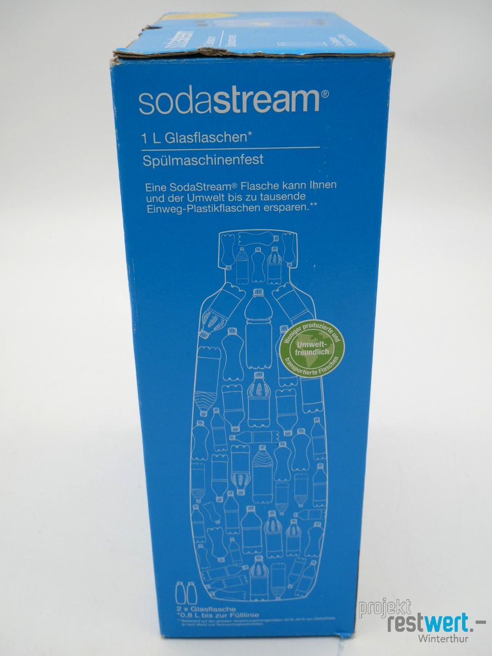 Sodastream Altro per la casa: SODASTREAM - 2 x Glasflaschen 1L – Nuovo (secondo la descrizione) da Winterthur venduto da Restwert_Winterthur 5