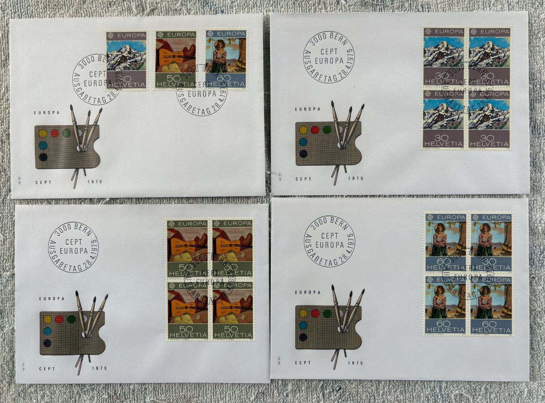 Tous les timbres: LOT FDC PTT – D'occasion à Ostermundigen par wini63