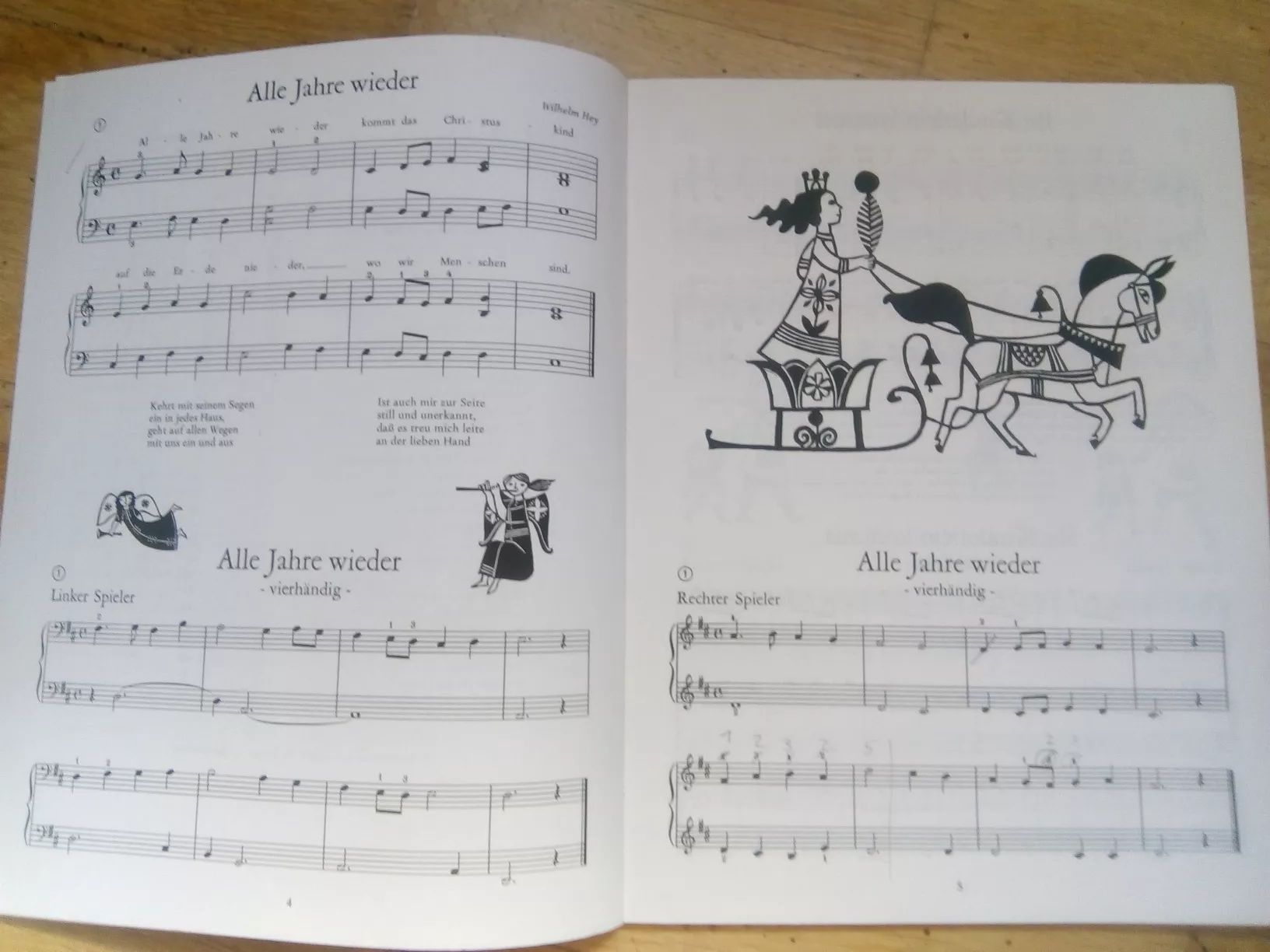 Libri: Weihnachtslieder-Buch (Peter Heilbut) Klavier 2 oder 4händig – Usato da St.Gallen venduto da elk2022 4