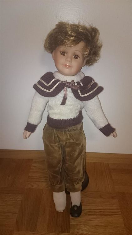 Puppen: Antike Puppe, Junge mit Matrosenlook, Top! – Gebraucht aus Horgen von Amanda30 1