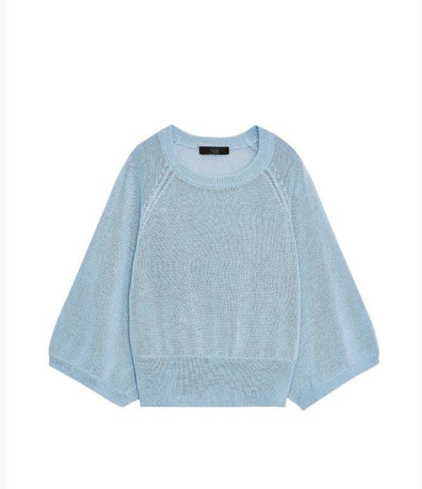 Zara Pulls & Sweat-shirts: ZARA Strick Top Strickpullover Pullover 38 himmelblau NEU – Neuf (Voir description) à Rotkreuz par ILURENA 1