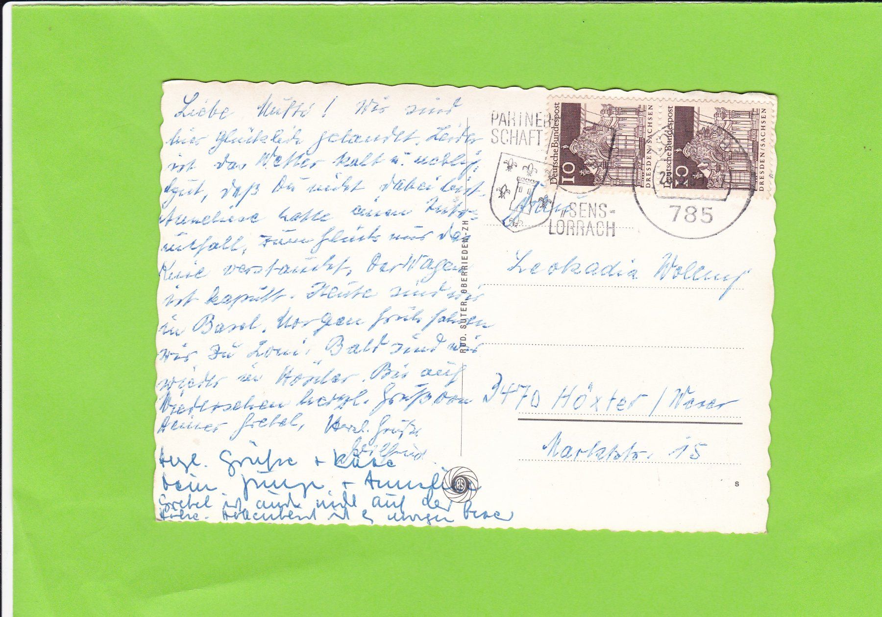 Cartes postales: Basel – D'occasion à St. Peterzell par neckertal 1