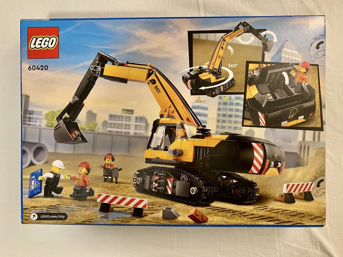 Lego Giocattoli: LEGO City Raupenbagger 60420 – Nuovo e nell'imballaggio originale da Oberembrach venduto da theZaz 1
