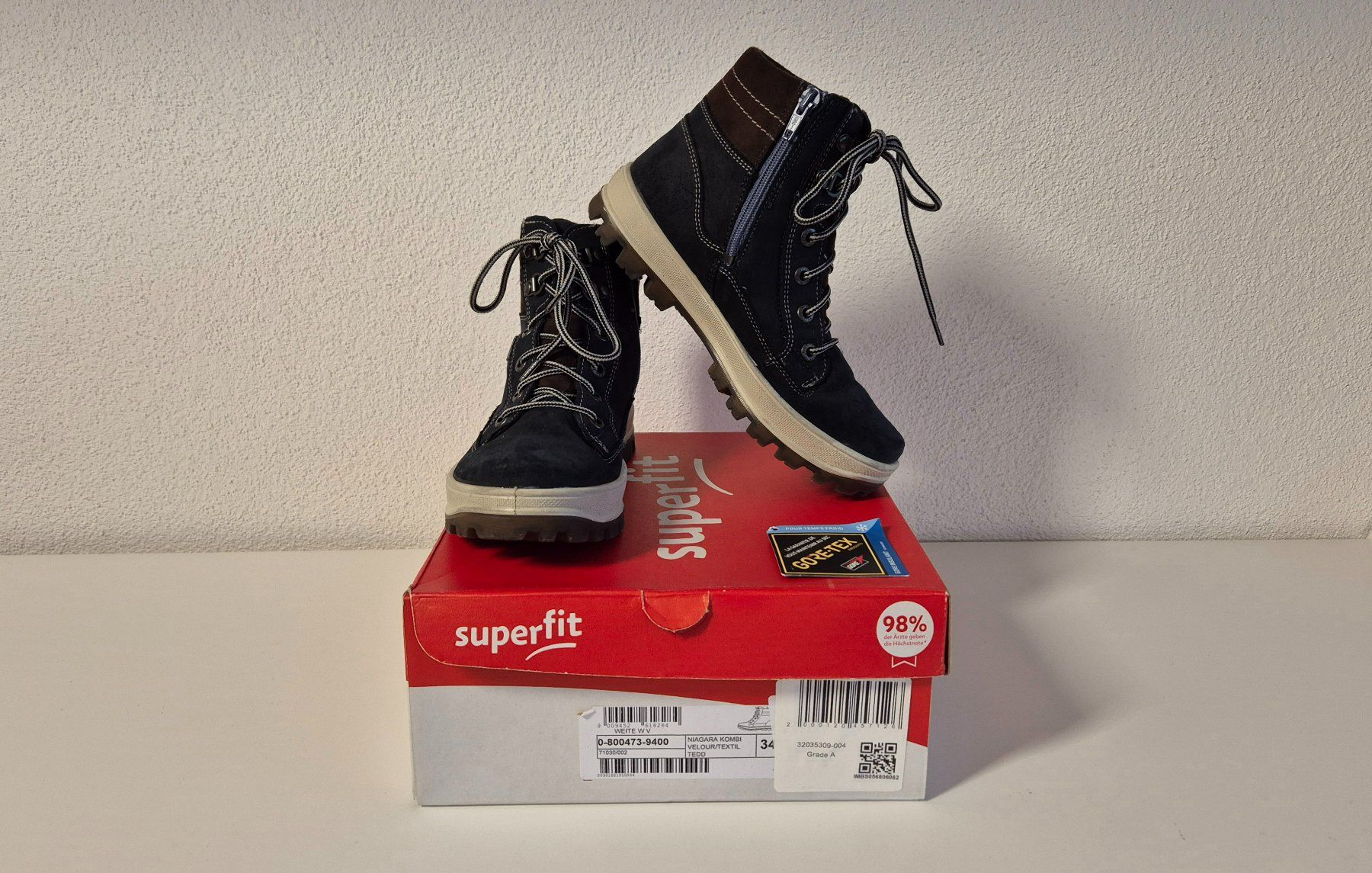 Superfit Scarpe per ragazzi: Stiefelette von Superfit Gr. 34 – Usato da Baar venduto da rebeli6340