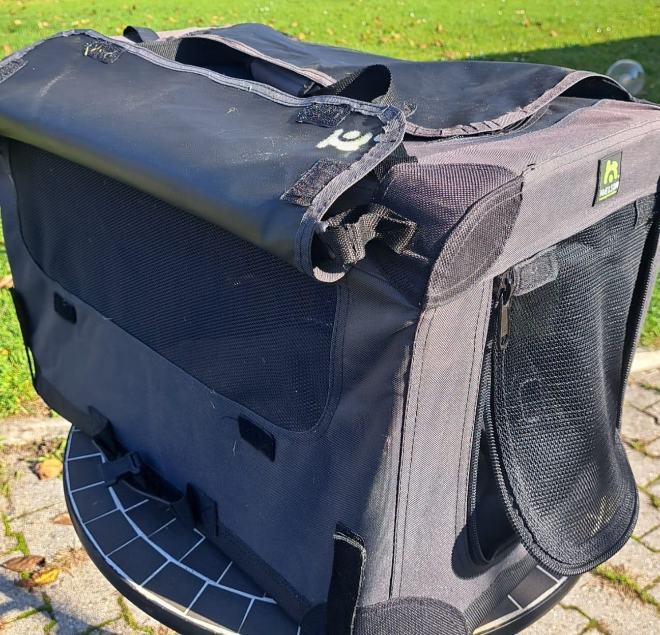 Gabbie, trasporto & Sicurezza: Cage de transport Maelson Soft Kennel 62 anthracite – Nuovo (secondo la descrizione) da Lussery-Villars venduto da Rubis64