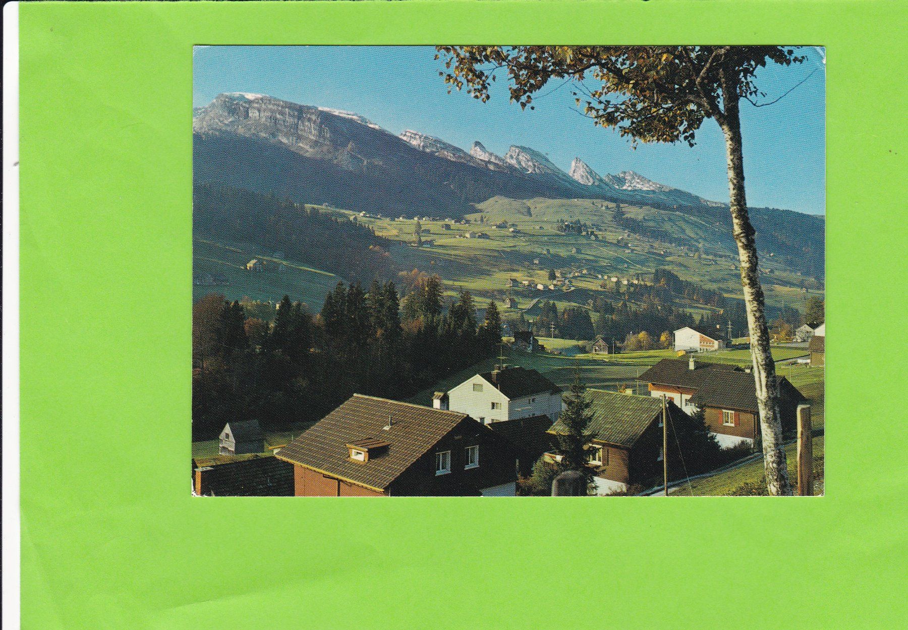 Cartes postales: Wildhaus mit Churfirsten – D'occasion à St. Peterzell par neckertal