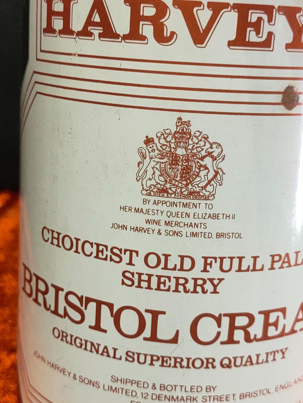 Bevande alcoliche: HARVEST BRISTOL CREAM – Usato da Genève venduto da Leboucheoreilles 1