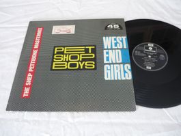 12" Vinyl rarität 80er - Pet shop Boys - west end girls -Pop
