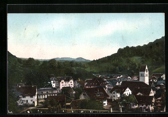 Cartoline postali: AK Bauma, Gesamtansicht, 1913 – Usato da Berlin venduto da bartko-reher