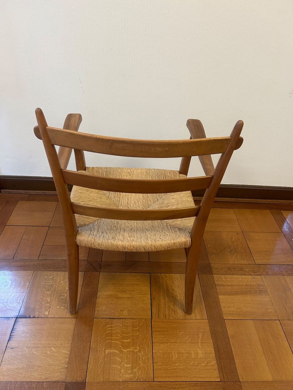 Poltrone: Tessiner Armlehnsessel Holz Strohgeflecht – Usato da Zürich venduto da Levelart 2