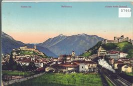 Bellinzona - Ferrovia del Gottardo - Litho