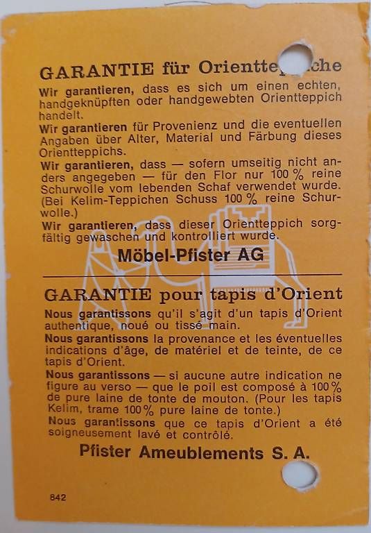 Tappeti: Orientteppich, Ghom, reine Seide – Usato da Gunzgen venduto da Isicroft 2