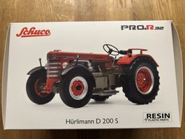 Schuco Hürlimann D 200 S Pro.R32 Traktor Modell, OVP! 1:32