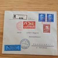 Poste Aérienne Luftpost St.Gottard Zürich- Interlaken 1932
