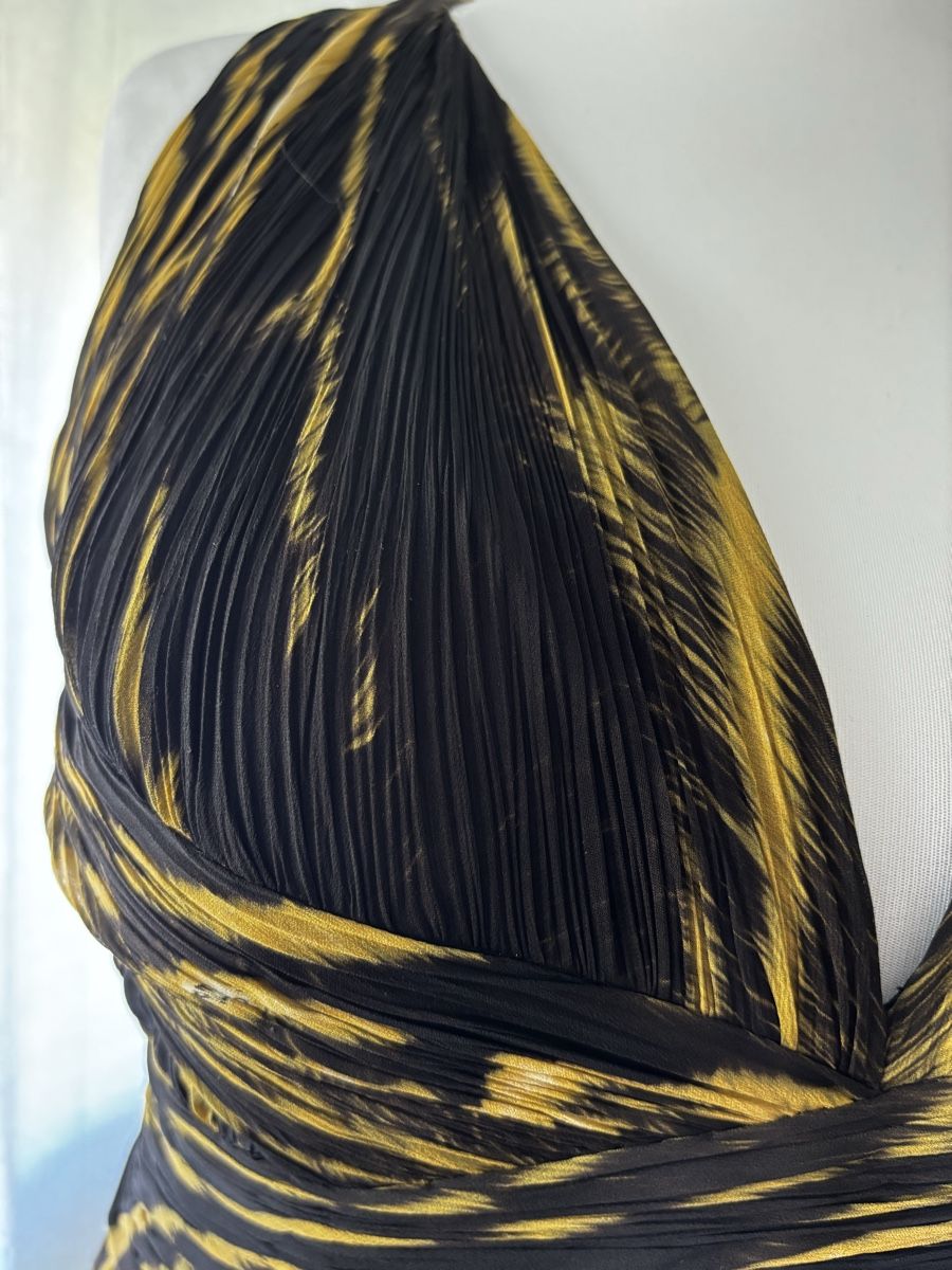 Roberto Cavalli Kleider: 100% Seide Roberto Cavalli Maxikleid Gr.46 Neue – Neu und originalverpackt aus Wangen ZH von tel_gxb5 6