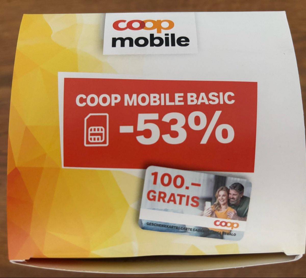 Buoni: Abo Coop Mobile Basic -53% + carte cadeau 100.- Coop – Nuovo e nell'imballaggio originale da Cudrefin venduto da sdz_trl6 3