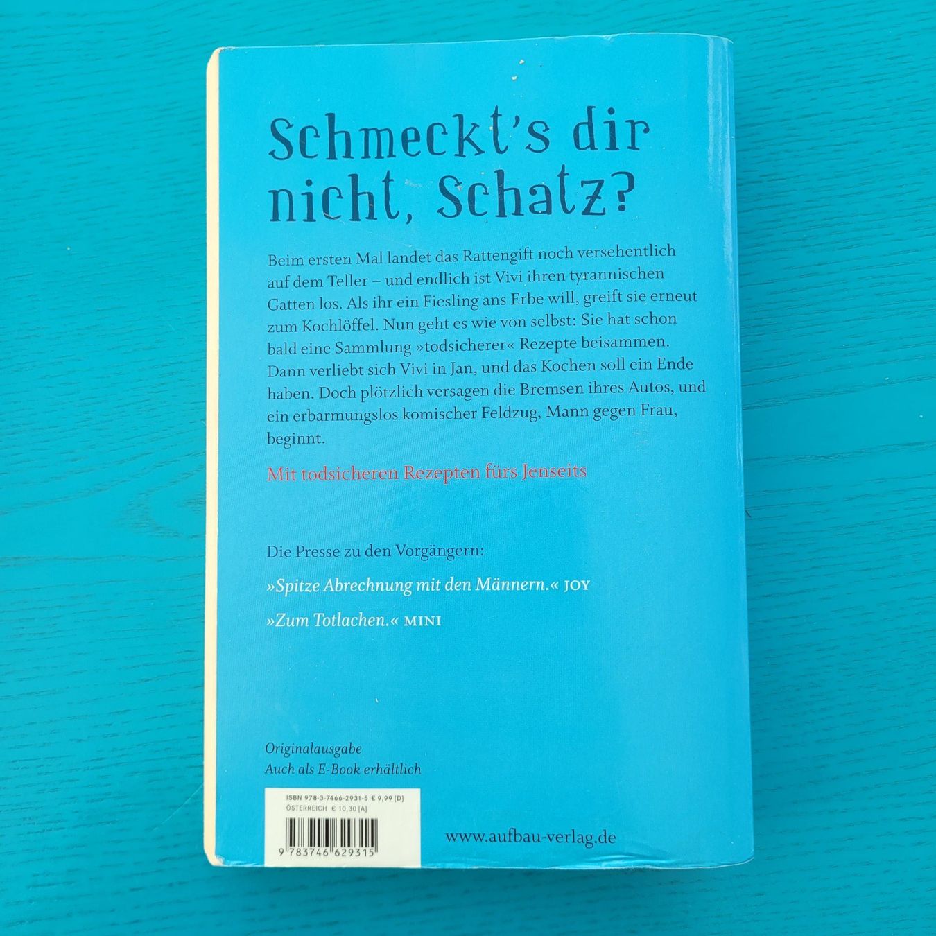 Livres: Ellen Berg- Ich koch dich tot – D'occasion à SCHÜBELBACH par CoKaHa 1