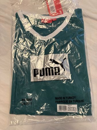 PUMA Herren Shirt, Green Gr. M - Fabrikneu 