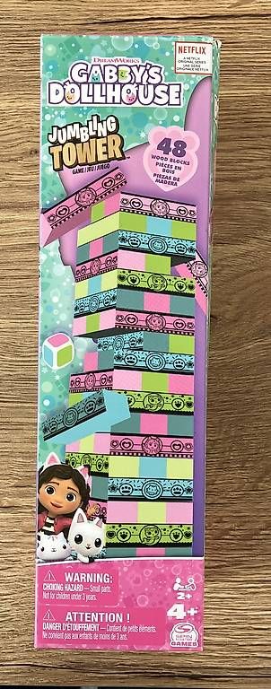 Giochi: Jenga/Jumbling Tower Gabby Dollhouse – Usato da Buchrain venduto da tan_97r5