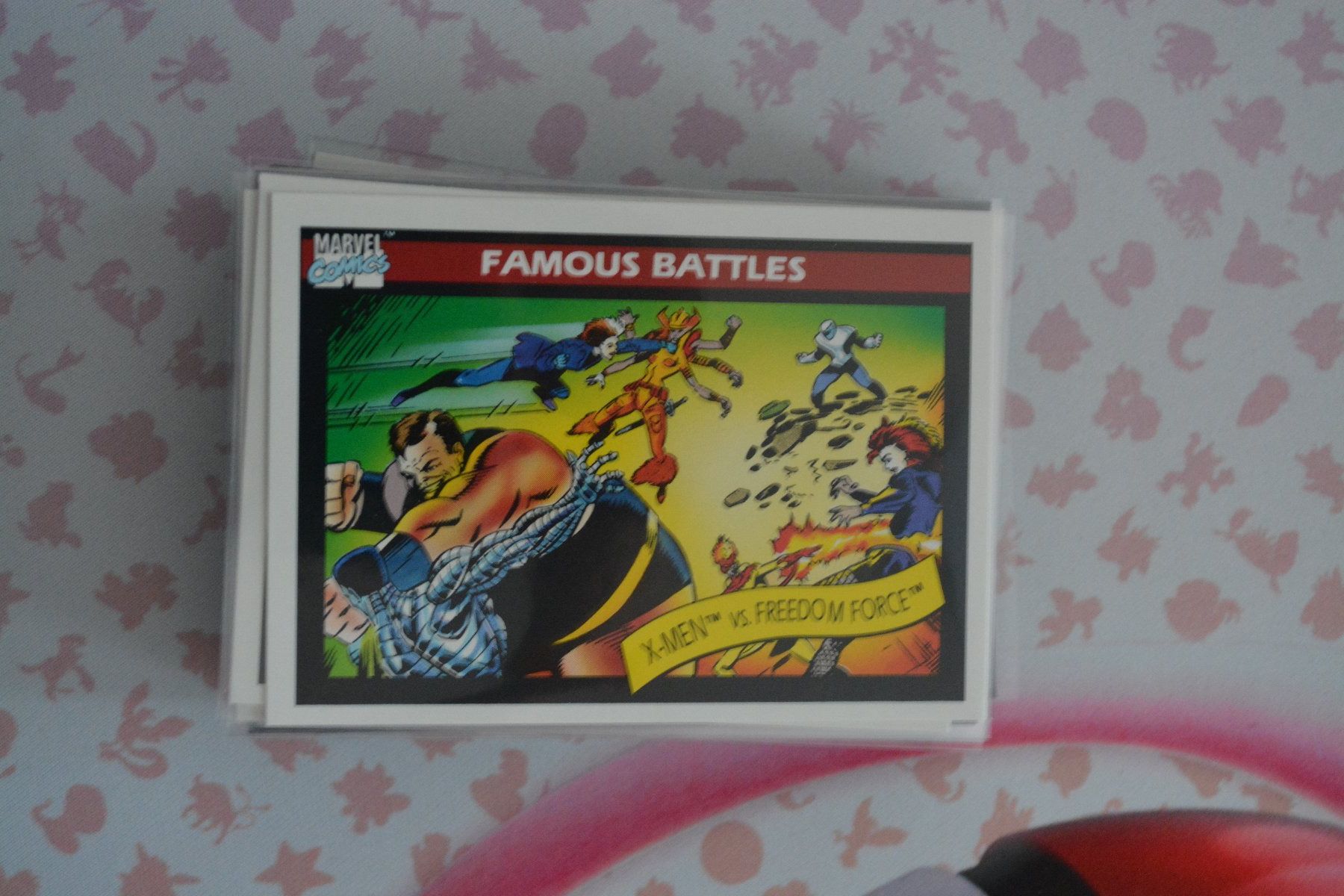 Marvel Sammelbilder & Trading cards: Marvel Universe 1990 Trading Cards - X-Men vs. Freedom Force – Gebraucht aus Altstätten SG von GGsGameshop