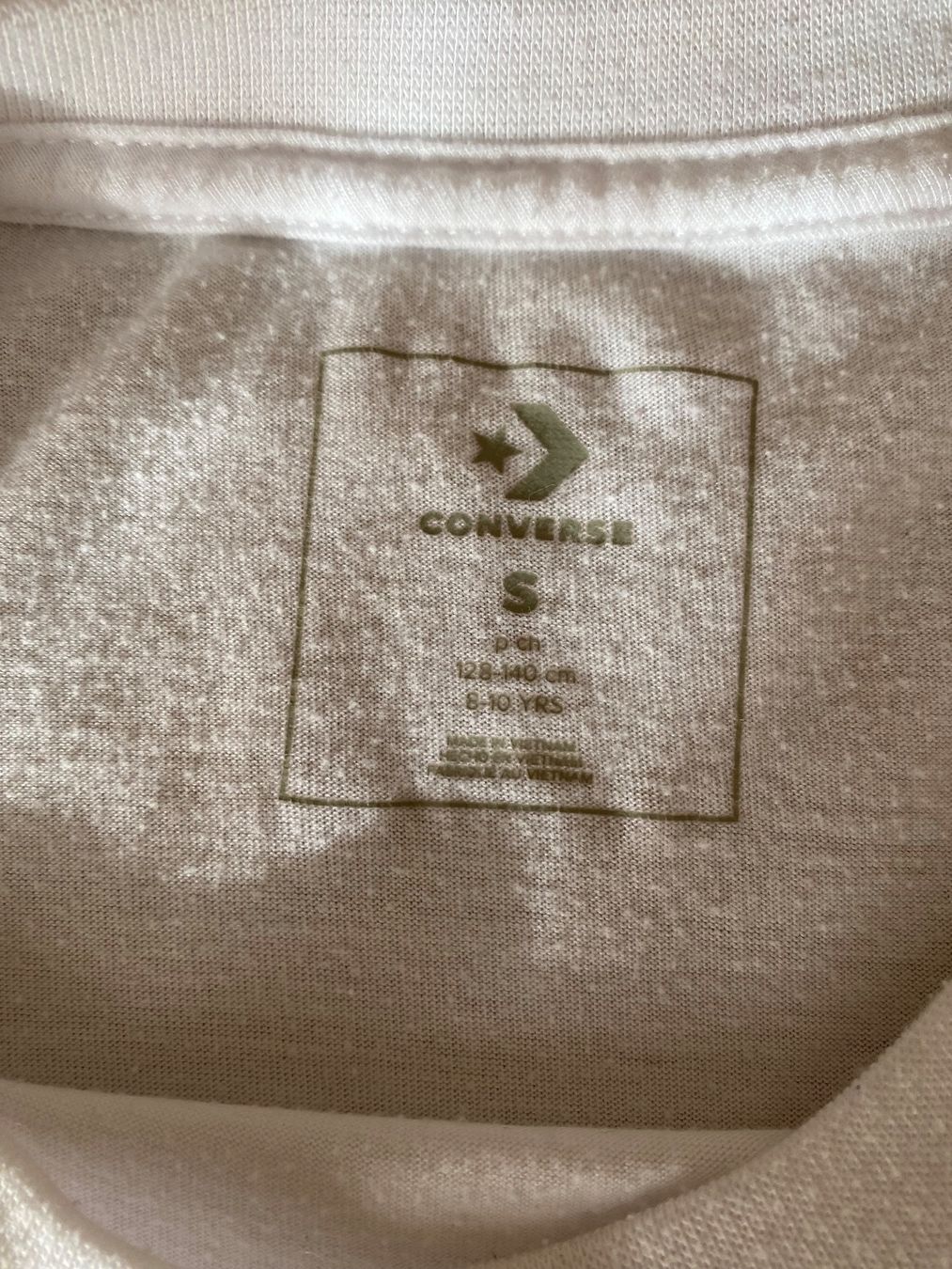 Converse Camicette, T-shirt & Top: CONVERSE langarm Sweatshirt, Gr.128-140 – Usato da Vezia venduto da luce2011 2