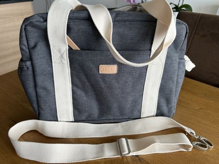 Bebea Wickeltasche dunkelgrau