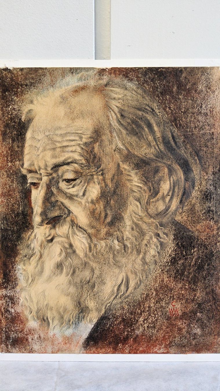 Dipinti: Ancienne gouache grande qualité technique mixte signée dâtée – Usato da Malleray venduto da Frederic24