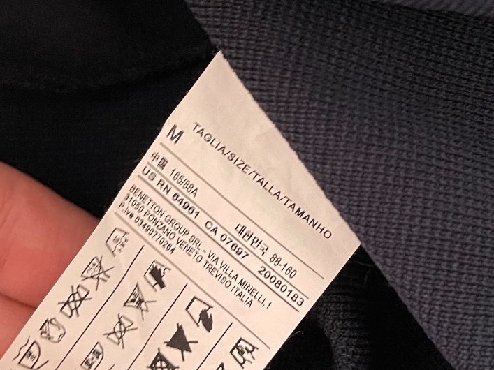 Benetton Giacche: Hochwertiges Jäckchen – Nuovo (secondo la descrizione) da Winterthur venduto da Milan340 3