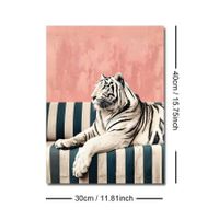 Moderner Wandbild Tiger neu gerahmt 💕