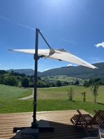 Ampelschirm 4-eckig 300×300cm