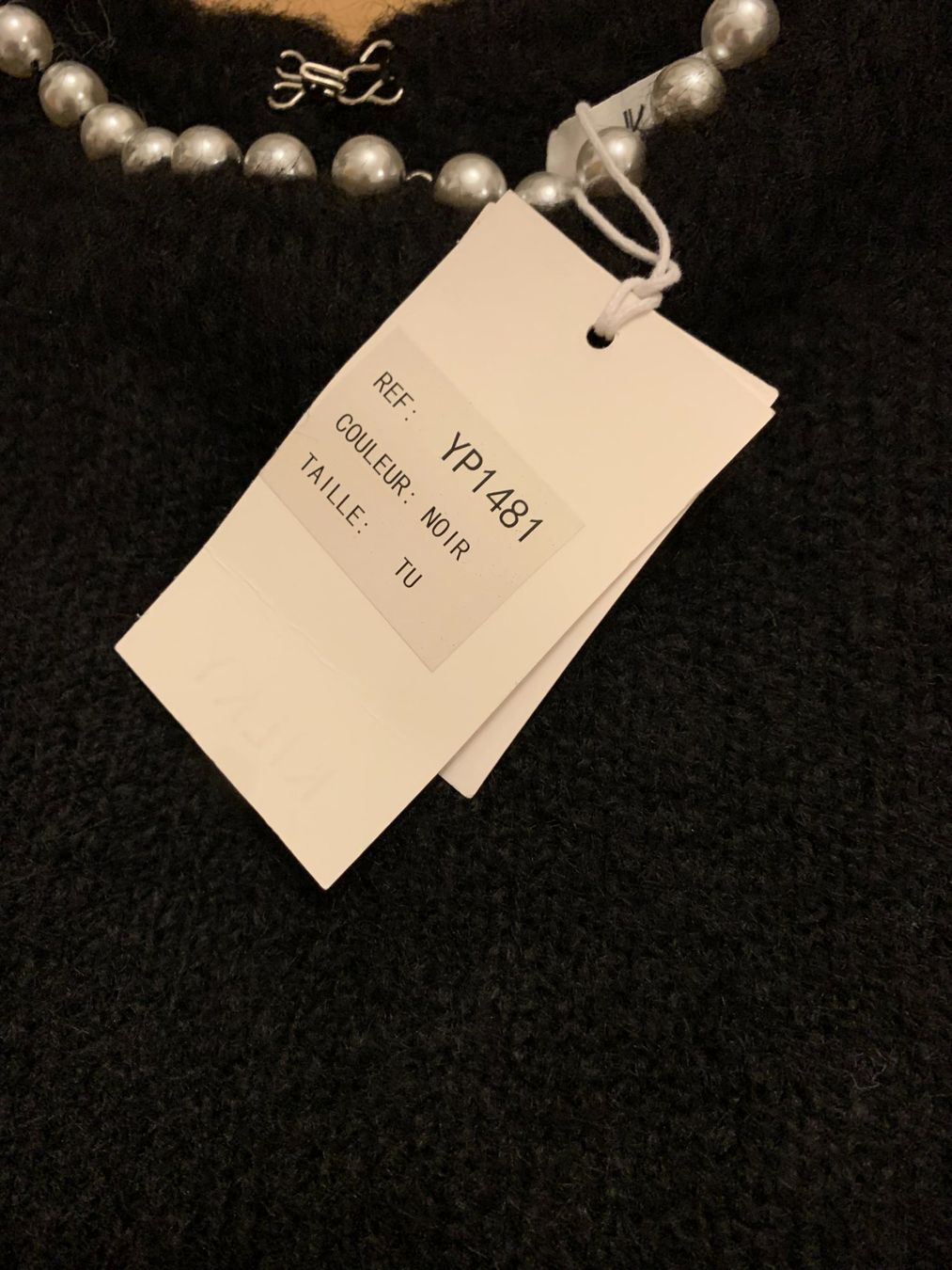 Maglioni & Felpe: Kilky Damen Strickpullover, Gr. TU, Schwarz, NEU – Nuovo e nell'imballaggio originale da Worb venduto da farben20zauber 2
