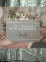 Gutschein 1000 CHF Trauringe Zenubia