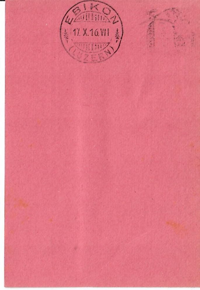 Tutti i francobolli: PK, Bremgarter Volkfreund 1916 – Usato da Hochdorf venduto da Ziegel-16 1