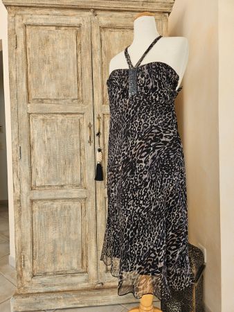 ❤️ Neues Kleid  HALLHUBER ❤️ 100 % Seide ❤️ NP189