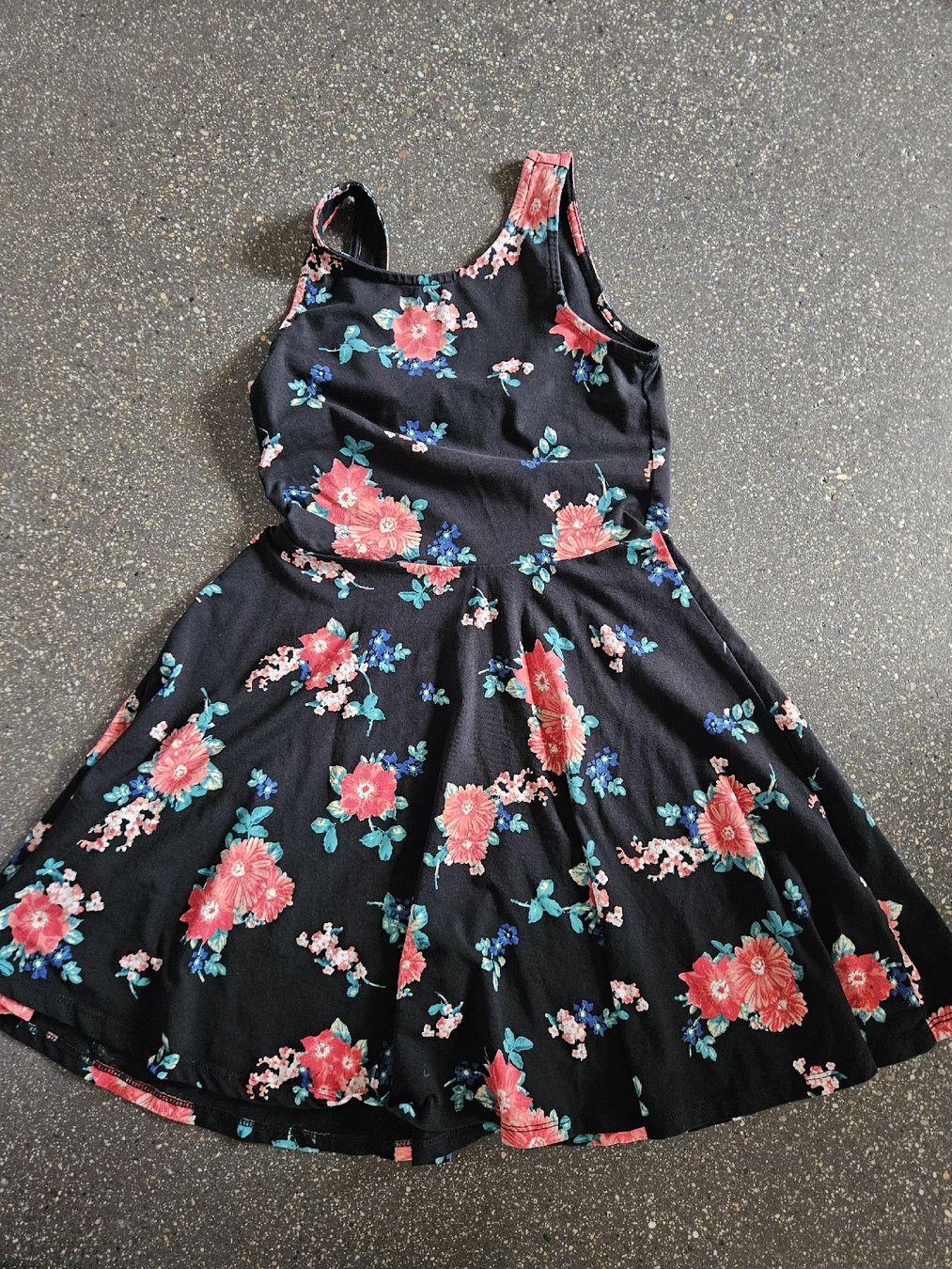 C&A Vestiti: Sommerkleid Blumenmuster Schwarz Gr. S - C&A – Nuovo (secondo la descrizione) da Anwil venduto da tamoos 2