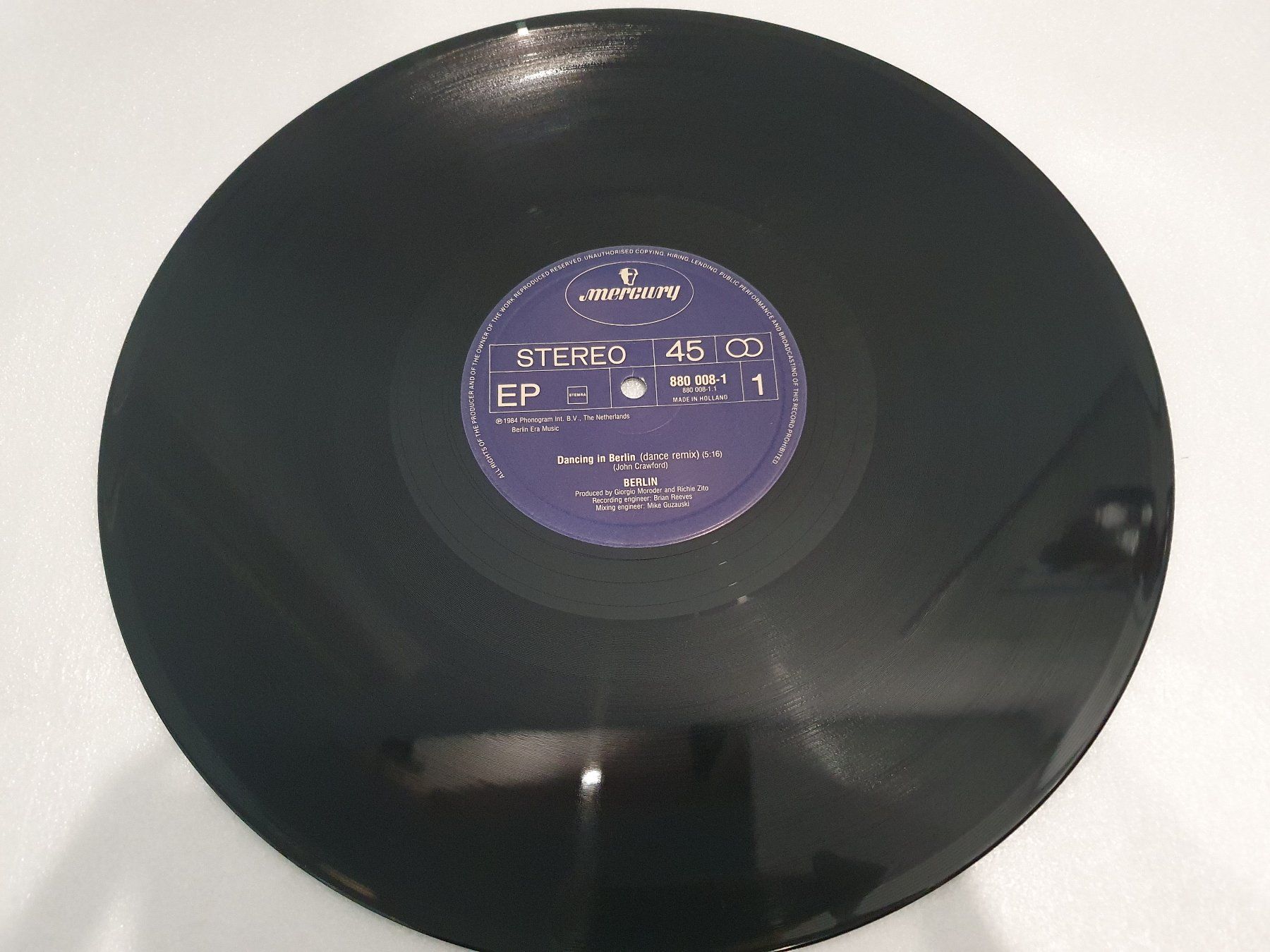 Schallplatten: Berlin – Dancing In Berlin (Dance Remix) – Gebraucht aus Uster von Vinyl-Leidenschaft 2