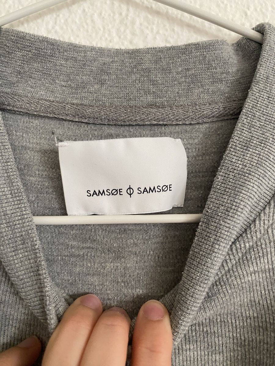 Samsøe Samsøe Maglioni & Felpe: Samsøe Samsøe Pullover Aphia grau – Usato da Luzern venduto da champagnelaury 3