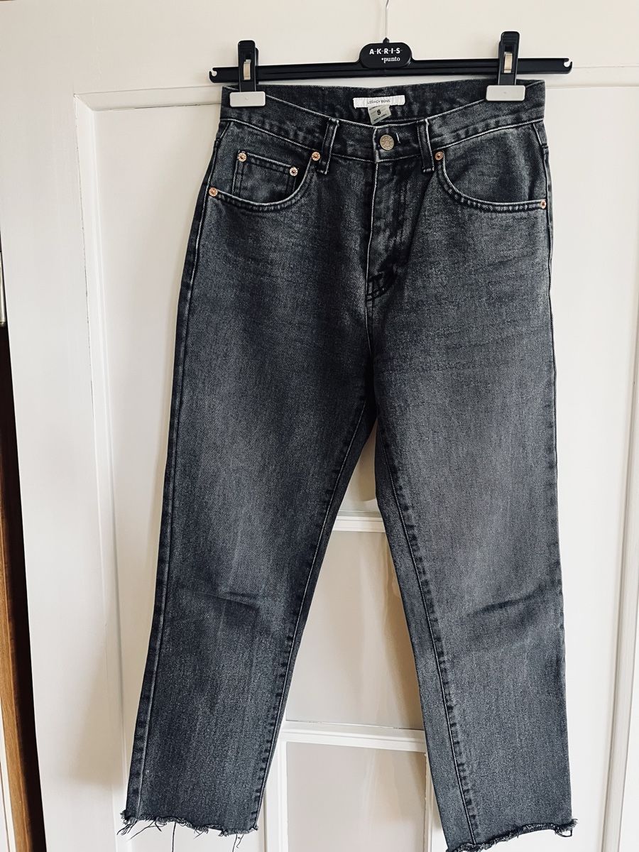 Jeans: Legacy Bone Jeans, Gr. S, dunkelgrau – Usato da St. Gallen venduto da Miss_Jane_Marple