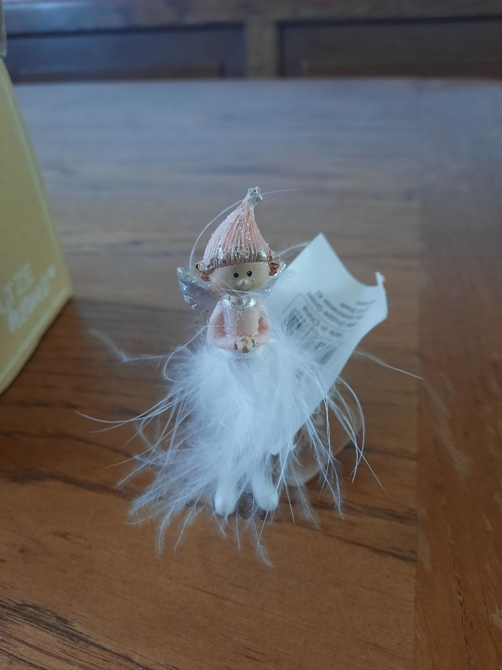 Statuette: figurine ange rose – Nuovo e nell'imballaggio originale da Eschert venduto da nicolas1987