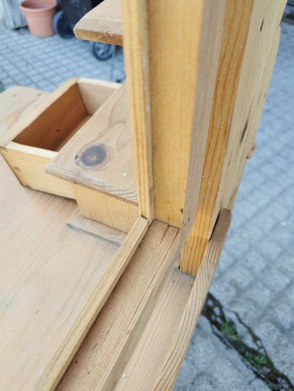 Tavoli da trucco: Coiffeuse ancienne - Bureau d'enfant – Usato da Villarsiviriaux venduto da Benhus 4
