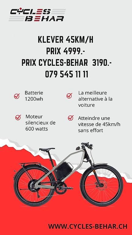 Autos: XSpeedSwiss 45kmh neuf 3190.- – D'occasion à meyrin par ebehar